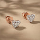 Tiny Heartelle 18kt Diamond Daily Wear Stud Earrings