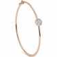 Cluster Halo Everyday Diamond Bracelet  in 18kt Rose Gold