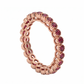 Ruby Glow 18kt Gold Wedding Wear Ring for Women