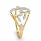 Sunburst 18kt Diamond Ring for Women