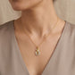 18KT Yellow Gold Diamond Ganesha Pendant Women