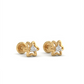 Sitara Star Diamond 18kt Yellow Gold Earrings