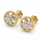 Heritage Bloom 18kt Diamond Earrings for Women