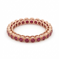 Ruby Glow 18kt Gold Wedding Wear Ring for Women