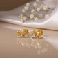 Titli Kids Butterfly 18kt Yellow Gold Diamond Earrings