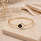 18KT Rose Gold Diamond Bangle Bracelet For Women