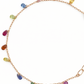 Rainbow Briolette Charm Bracelet in 18kt Rose Gold