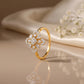 Petal Glow 18kt Diamond Ring for Women