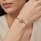 Bloom Diamond Cuff Bracelet in 18kt Rose Gold