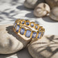 Ocean Mist 18kt Gold Ring for Women