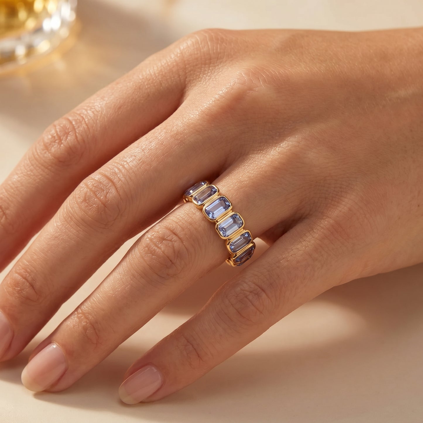 Ocean Mist 18kt Gold Ring for Women