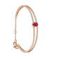 Ruby Solitaire Daily Wear Women's 18kt Diamond Bangle
