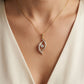Flame 18kt Gold Daily Wear Diamond Pendant for Women