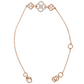 Floral Bloom 18KT Diamond Gold Bracelet For Women